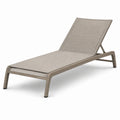 Leżak aluminiowy z tkaniny poliestrowej szary 200x65x35 cm
